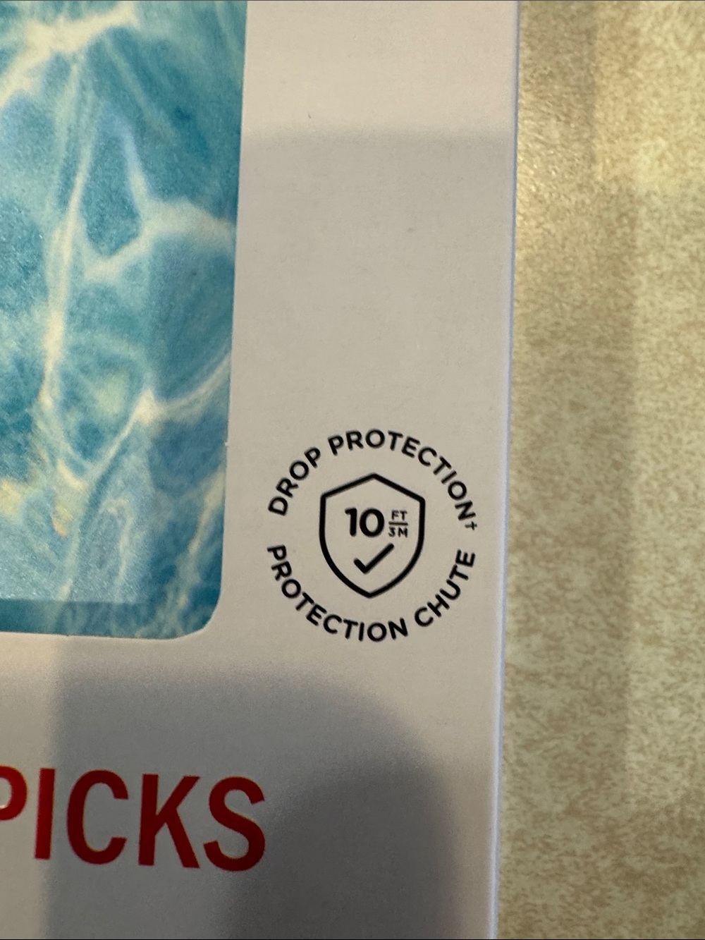 PopSockets PopCase for MagSafe - Blue Water Print - Picture 4 of 7